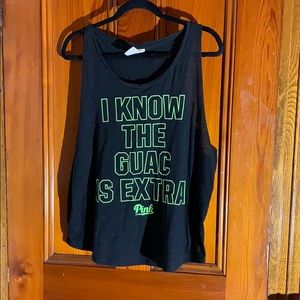 WORN ONCE VA PINK MUSCLE TANK